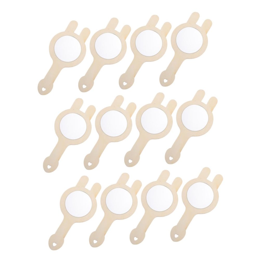HOMSFOU 12-Piece Mini Hand Mirror Set for Kids