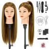 TwoWin 51 cm Training Head, 100% Synthetic Hair view 1