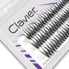 Clavier V&L Shape False Eyelashes, Cat-Eye Effect, 10 mm (8 mm) view 2