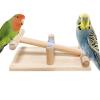 Natural Wooden Bird Toys for Enrichment, Sturdy and Interactive view 1