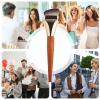 Flat Makeup Brush with Wooden Handle view 3