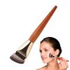 Flat Makeup Brush with Wooden Handle view 4