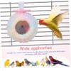 ibasenice Plastic Parrot Bed with Synthetic Fiber, Reusable and Easy to Clean view 3