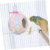 ibasenice Plastic Parrot Bed with Synthetic Fiber, Reusable and Easy to Clean view 4