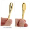 6-Piece Gold Acrylic PMMA Eye Massage Spoon Set view 3