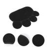Non-Slip PVC Cat Litter Mat with Paw Print Design for Indoor Use view 3