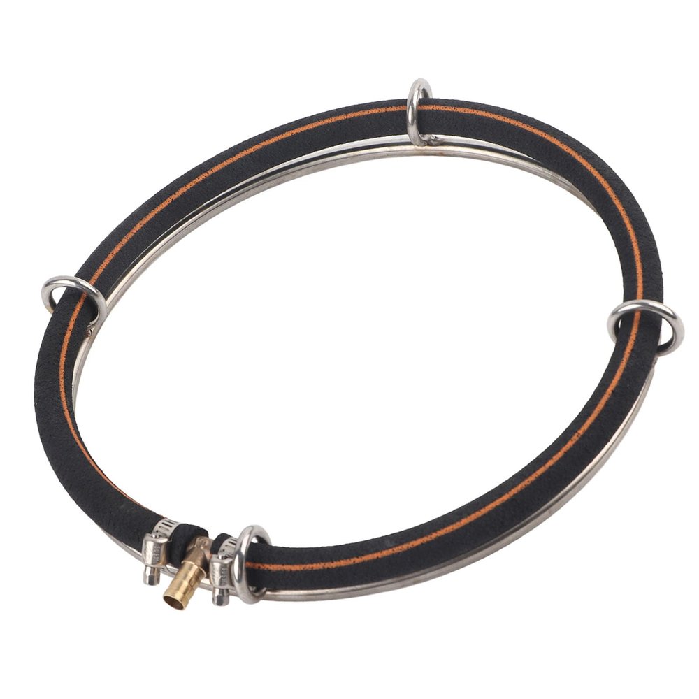 25 cm Aquarium Air Diffuser Ring with Copper Inlet Nozzle