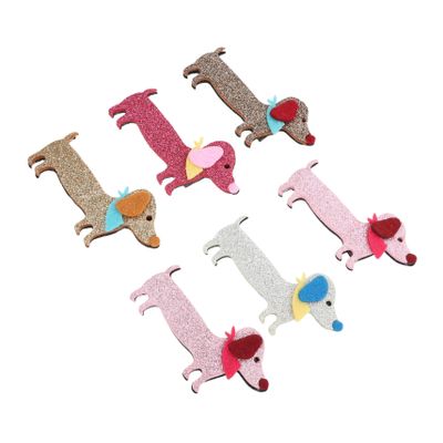 ERINGOGO 6-Pack Decorative Dog Hair Clips