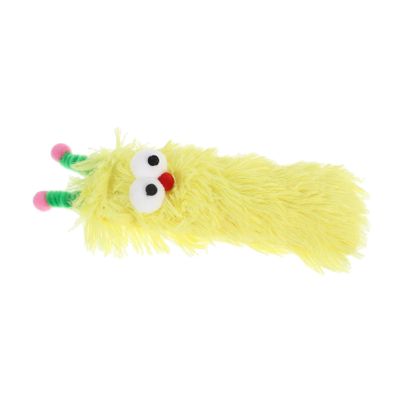 Abaodam Cat Plush Toy with Catnip - Soft Worm Play Pillow for Indoor Cats