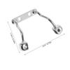 2-Piece Screw-On Metal Nose Bridge for Children's Glasses view 2