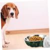 Hanging Stainless Steel and Plastic Dog Bowl, Stable and Secure view 2