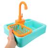 Toyvian 2-Piece Plastic Bird Bath with Automatic Water Circulation, Small Parakeet Bath with Faucet view 4