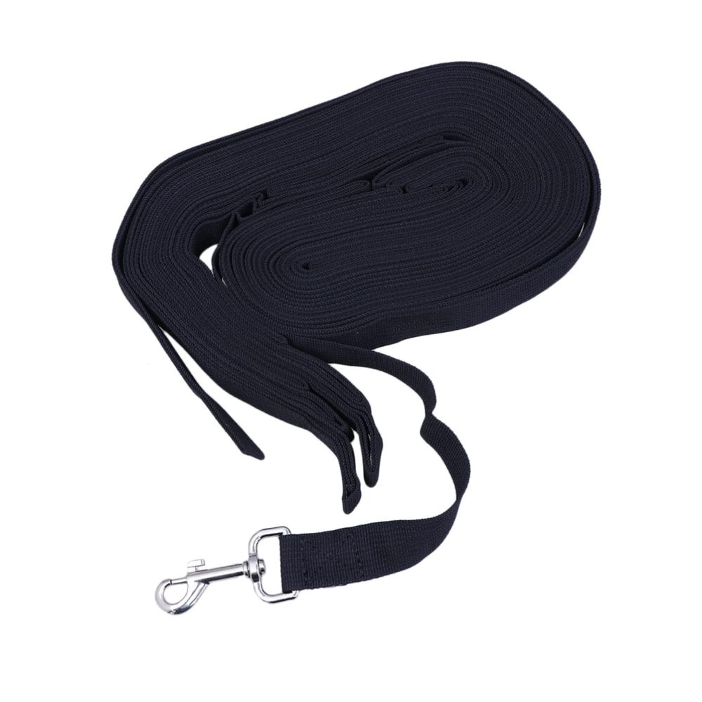 CIYODO 20m Long Dog Training Leash for Puppies - Black