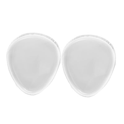 Transparent Silicone Makeup Sponges, 2 Pieces, Wet Application