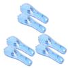 WRITWAA 3 Sets Razor Storage Boxes for Men, Blue Travel Cases for Hand Razors, 2 Pieces × 3 view 1