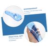 WRITWAA 3 Sets Razor Storage Boxes for Men, Blue Travel Cases for Hand Razors, 2 Pieces × 3 view 2