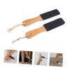 Double-Sided Foot Care Files, 2-Pack, Beechwood, Black view 4