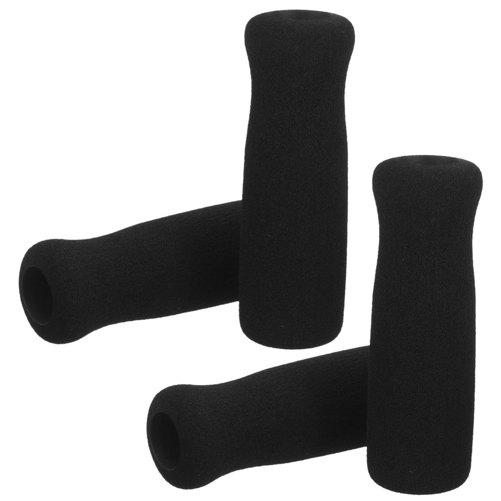 SAFIGLE 4-Pack Sponge Walking Cane Handle Covers, Non-Slip and Breathable