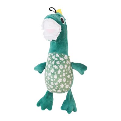 Durable Plush Dinosaur Dog Toy