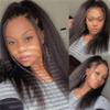 Human Hair Bundles with Closure, 8–30 Inches, Kinky Straight, 4×4 Lace Closure (28/28/28/28 with 22) view 3