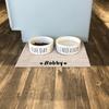 Personalized Waterproof, Non-Slip Pet Feeding Mat with Name and ID, Washable, Easy to Clean for Dogs and Cats (Color A) view 3