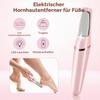 Electric Rechargeable Callus Remover and Foot Care Kit, Pink view 2
