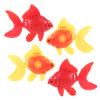 Warmhm 4-Piece Plastic Goldfish Decoration for Aquariums view 1