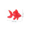 Warmhm 4-Piece Plastic Goldfish Decoration for Aquariums view 2