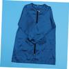 CALLARON Hairdressing Cape with Zipper, 2 Front Pockets, Blue view 2