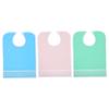 VALICLUD 3-Piece Adult Bib Set, Washable Clothing Protectors, Random Color view 1