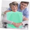 VALICLUD 3-Piece Adult Bib Set, Washable Clothing Protectors, Random Color view 3