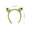VALICLUD Plush Frog Cartoon Headband for Women and Girls view 2