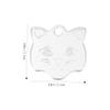 VANZACK 10-Pack Cat Head Dog Tags view 2