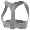 Back Posture Corrector Support Belt with Double Steel Plates, Kyphosis Belt, Unisex, Lightweight, Breathable, Easy to Clean, Gray, L view 1