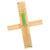 Toyvian Wooden 15-Minute Hourglass Timer for Sauna or Bathroom view 1