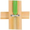 Toyvian Wooden 15-Minute Hourglass Timer for Sauna or Bathroom view 3