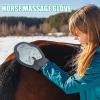 Horse Washing Gloves - Silicone Care Tool for Pets view 3
