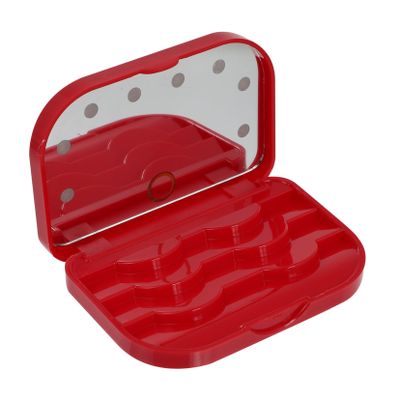 WRITWAA Portable Lightweight False Eyelash Storage Case with LED Lighting