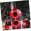 BESPORTBLE Pomegranate-Shaped Hanging Resin Birdhouse, Red, Decorative for Gardens and Doors view 3