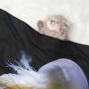 COWMMWOC Jellyfish Pet Ami Dog Blanket, Soft, Warm & Durable view 2