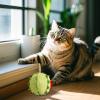Catnip Fruit Chew Toy Set - Banana, Avocado, Strawberry view 4
