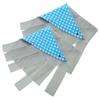 UPKOCH 2-Pack Gray Corner Hideaway Hammocks for Small Pet Cages view 1