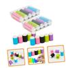 Round Nail Sponge Heads for Nail Art, 30 Pieces, Plastic view 2