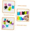 Round Nail Sponge Heads for Nail Art, 30 Pieces, Plastic view 3