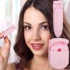 Travel Eyelash Curler, Lifting Makeup Tool, Anti-Pinch, Compact Mini, Portable view 3
