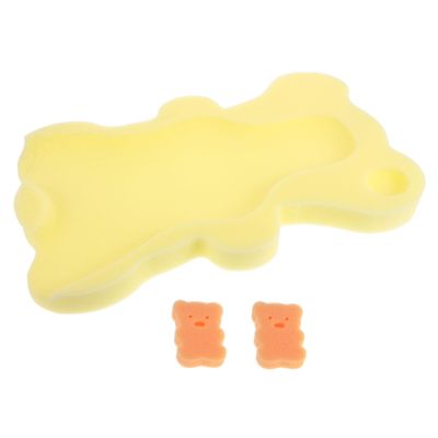 Supvox Baby Bath Mat for Sink and Bathtub, Soft Bath Sponge