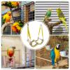 Wooden Bird Swing and Perch for Parakeets view 4
