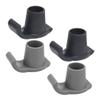 Abaodam 4-Piece Replacement Glides for Folding Walkers, Non-Slip Walker Accessories for Outdoor Use view 1