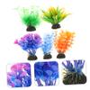 Alipis 5-Piece Artificial Water Plants for Aquariums view 3