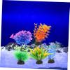 Alipis 5-Piece Artificial Water Plants for Aquariums view 4